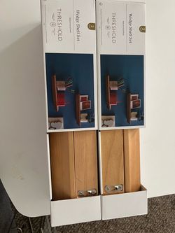 Threshold Wedge Shelf Set - Total 4 shelf pieces