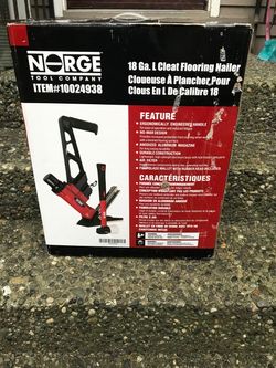 Norge 18g. Flooring cleat nailer