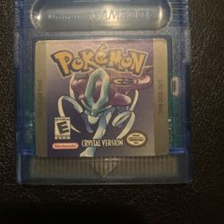 Pokémon Crystal Gameboy Game