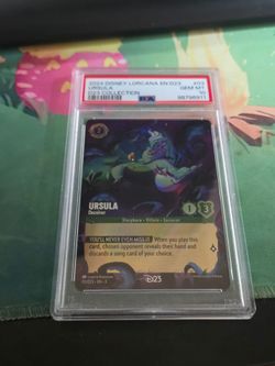 2024 DISNEY LORCANA EN D23-D23 EXPO PROMO #03 URSULA D23 COLLECTION
