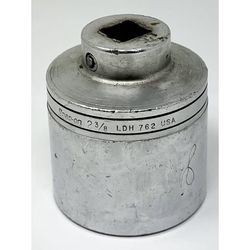 Snap-On Socket LDH 762 3/4" Flank Dr. 2-3/8" 12pt Shallow SAE Socket