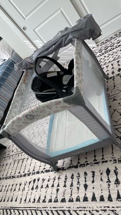 Playpen and car seat