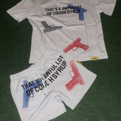 Cough Syrup Shorts Hellstar Shirts And Essential Shorts Size M And L