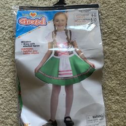 Swiss Girl Costume (Kids Dress)(4-5 Year Old)