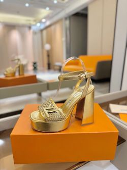 LV Women’s Heels With Box 2026 New