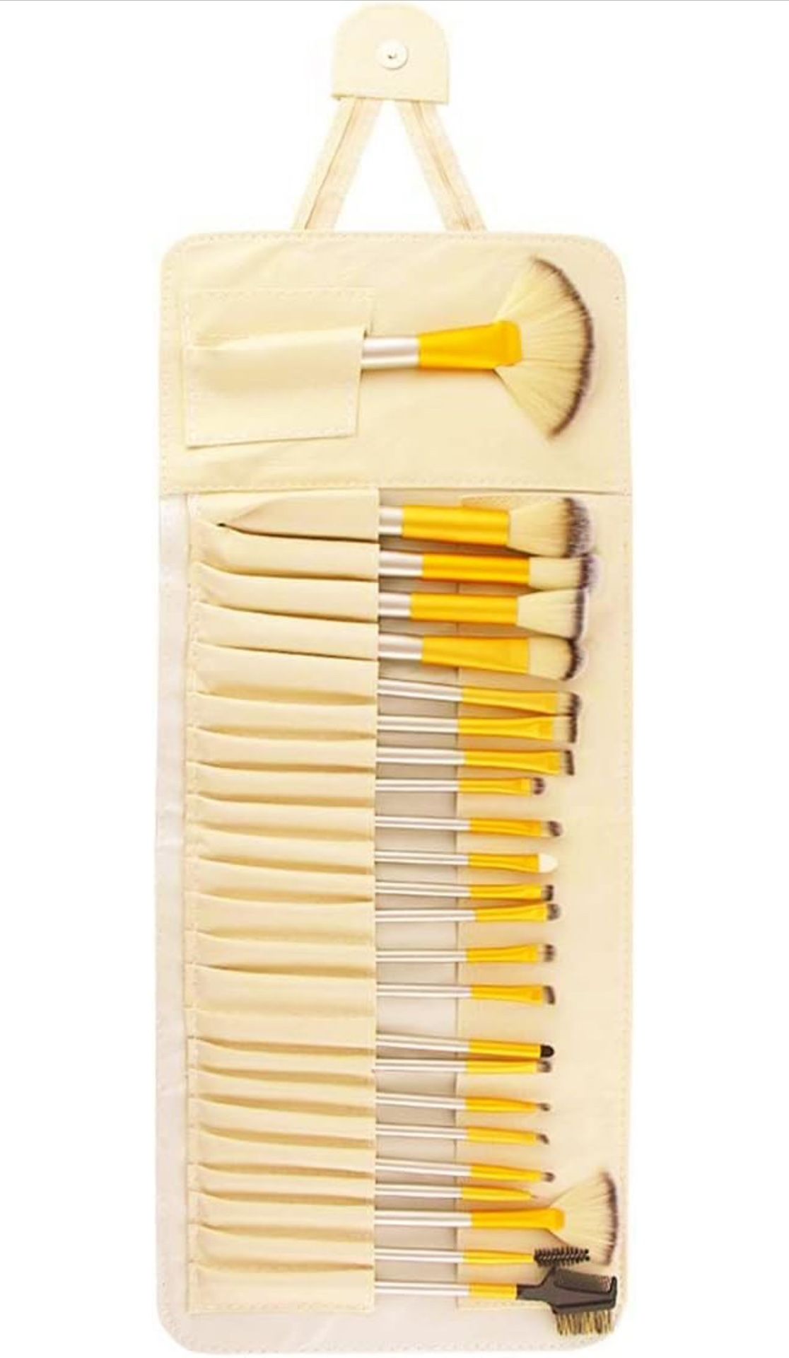 Makeup Brush Set 24 Pcs Premium Synthetic Foundation Powder Concealers Eye shadows Blush Makeup Brushes Kit with Nice Porch