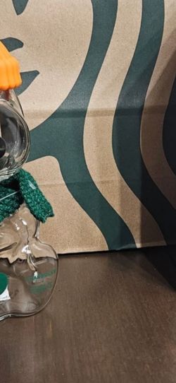 Snoopy Starbucks Glass Mug