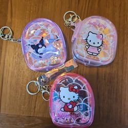 Cute Key Chain Hello Kity Mini Backpacks $4