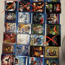 Movies: DVDs, Blu-ray And Combos  