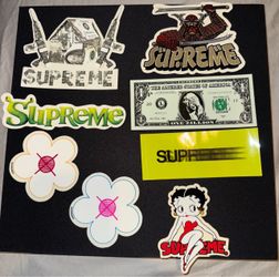 Supreme Sticker Lot