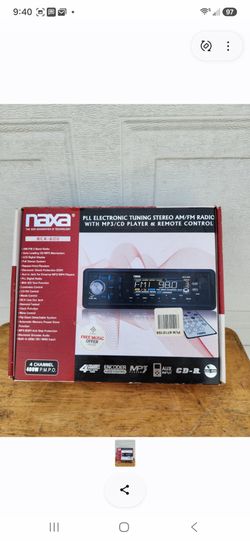 Naxa Car stereo and speakers