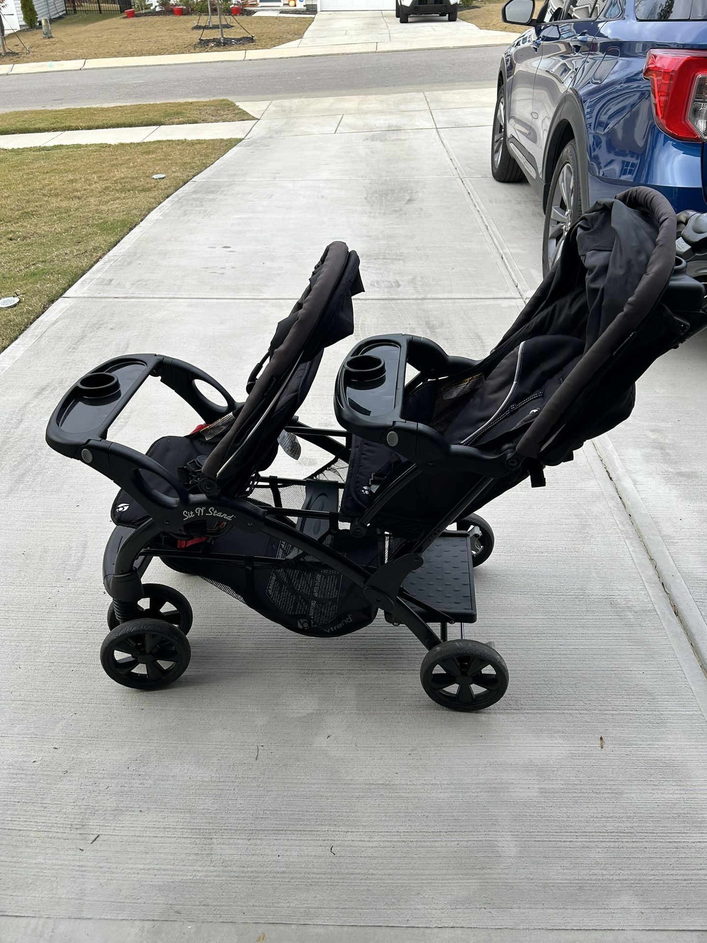 Baby Trend Sit And Stand Double Stroller 