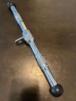 Cable Straight Bar Attachment