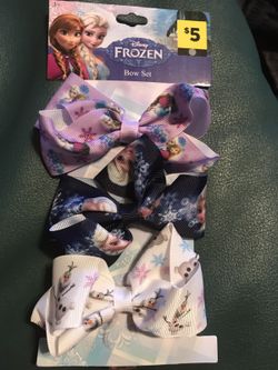 Brand New Frozen bows