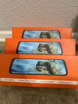 Rearview Mirror Dash Cam with HD Camera
