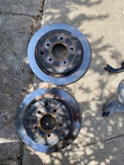 Used Rear Brake Rotors and new Brake Shoes!