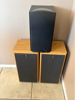 JBL 2600 Speakers and Klipsch Center Channel Speaker