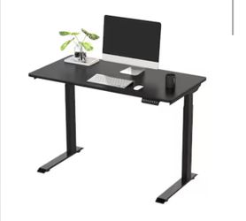 FlexiSpot Vici E9 47.2-in Black Modern Electric Standing Desk Office Desk Gaming Desk - New in Box