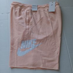 Size XXL Nike Club Alumni FT Men's Shorts Coral