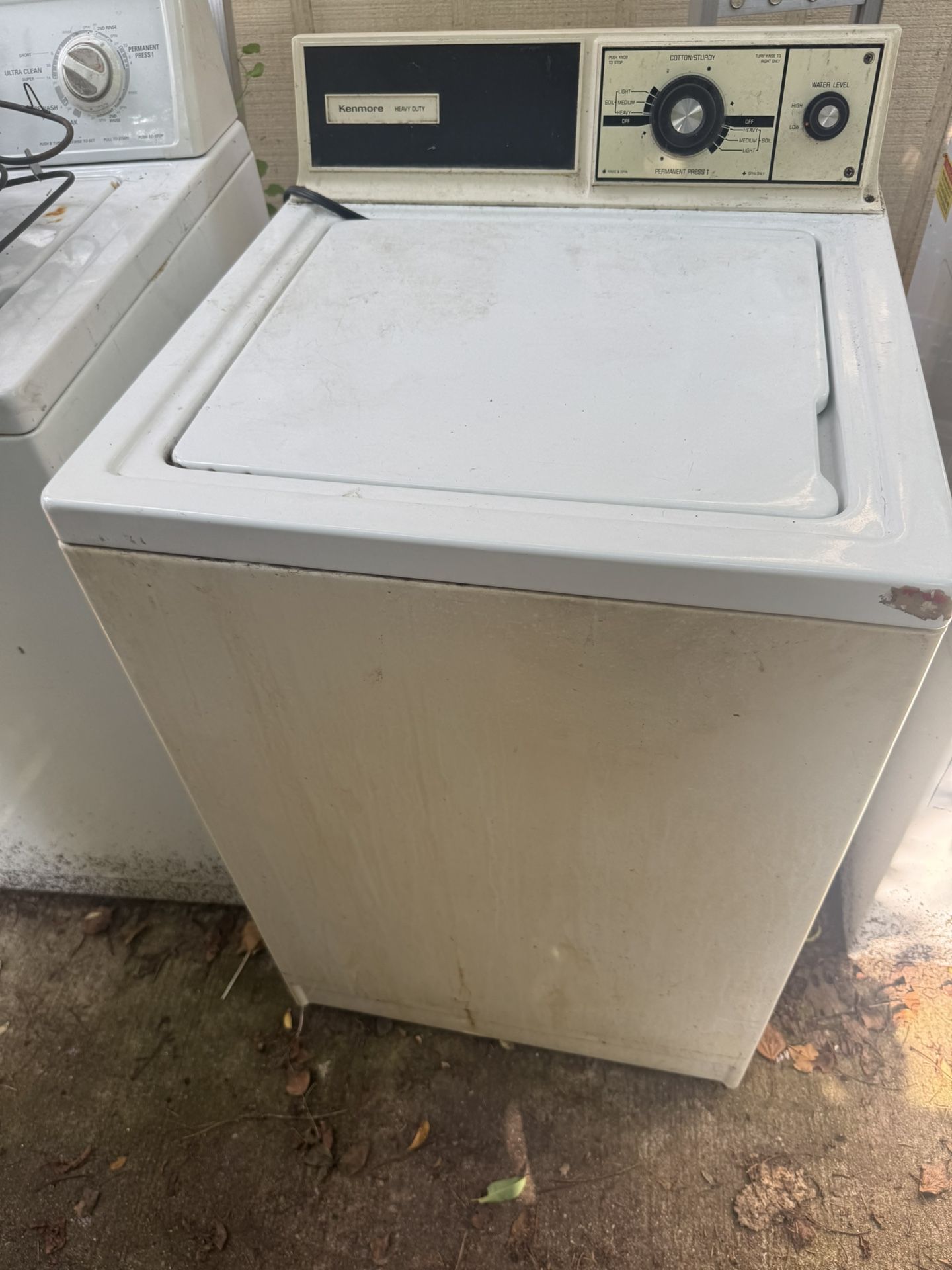 kenmore washer