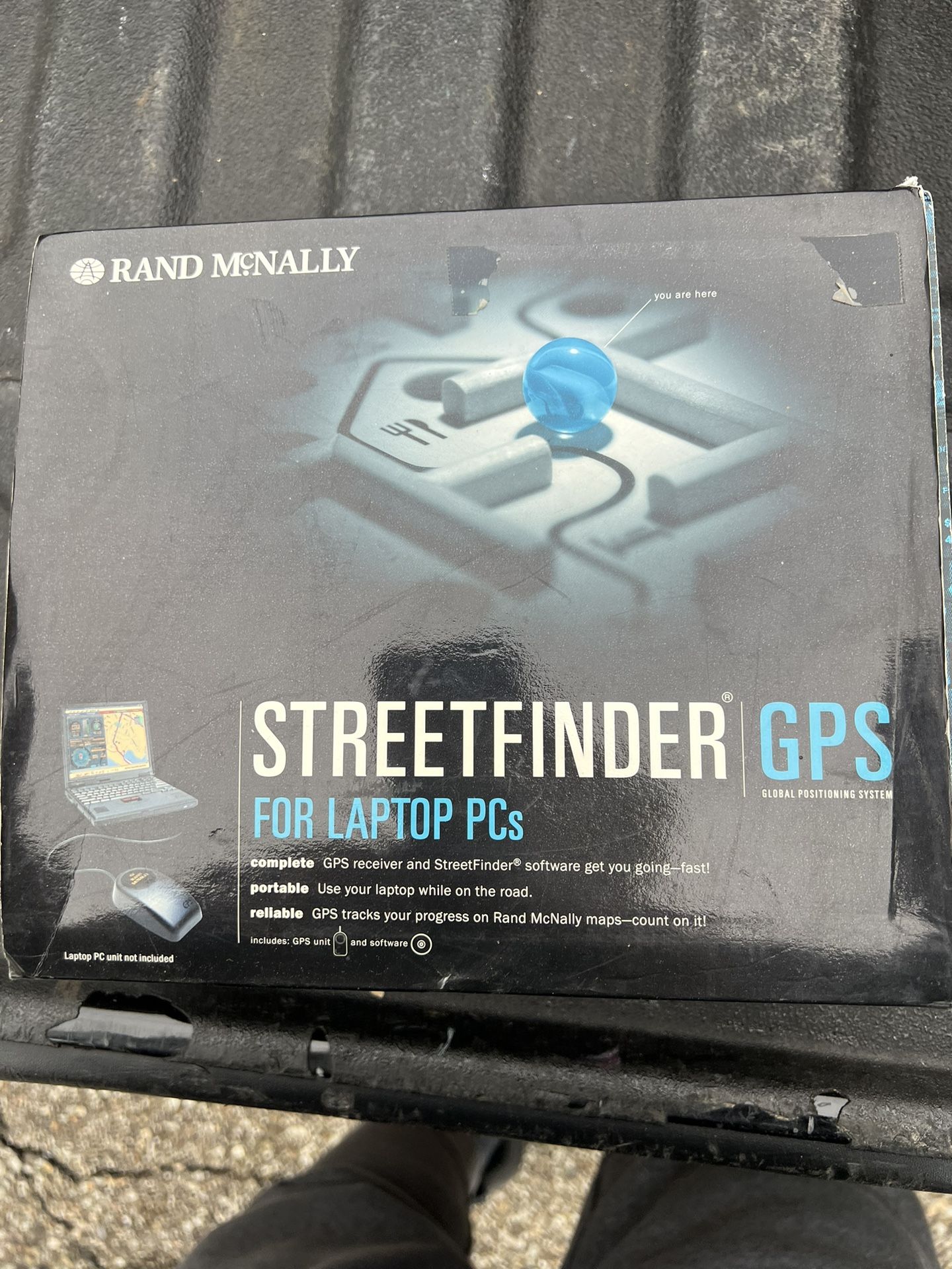 Rand McNALLY Street Finder Deluxe Travel Navigation Software Magellan GPS