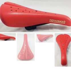 “Dominator BMX Seat Black, Blue, Red, white Old School 