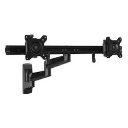 Star Tech Wall Mount Dual Monitor Arm Articulating 