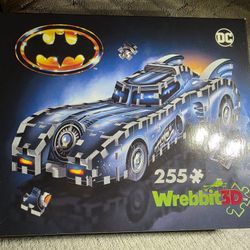 Wrebbit 3D Batmobile Jigsaw Puzzle *NEW*