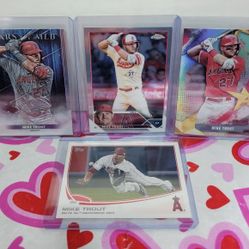 Mike Trout Baseball Cards Lot #2 