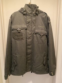 Mens Large Snowboard Jacket - 686 Jib Hunt