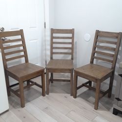 3 Dining Chairs 