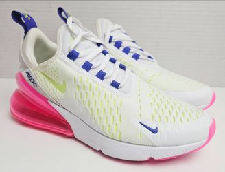Nike Air Max  270 White-Volt-Pink Blast Woman's Size 6.5  DH0252-100Nike Air Max  270 White-Volt-Pink Blast Woman's Size 6.5  DH0252-100