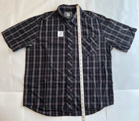 Quiksilver Plaid Short Sleeve Button-Up Shirt