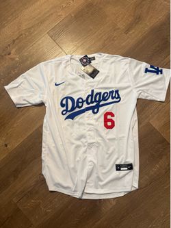 H.S. Kim Dodgers White Replica Jersey (Adult Large)