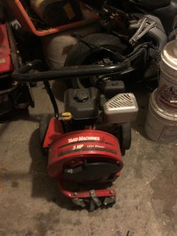 Leaf blower 5 hp Barter Or Trade ???Option As Well