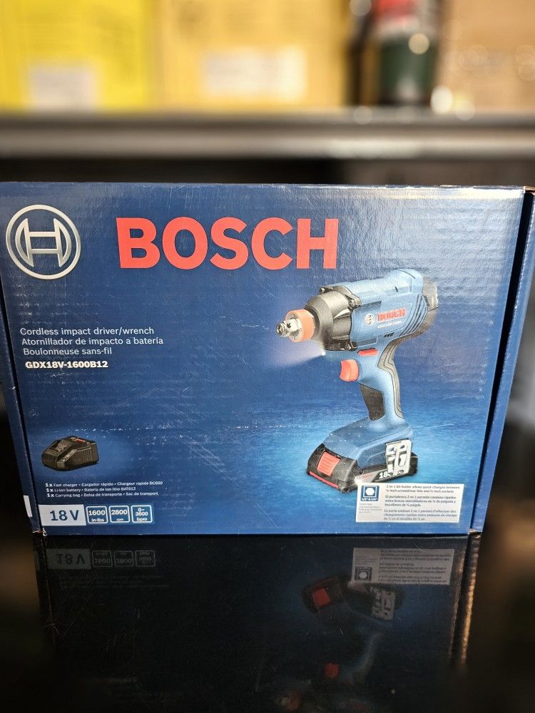 Bosch Impact Driver Drill Kit 18v