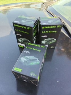Greenworks batteries