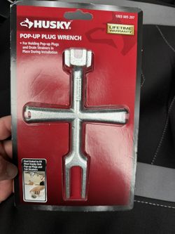 Husky Pop Up Plug Wrench