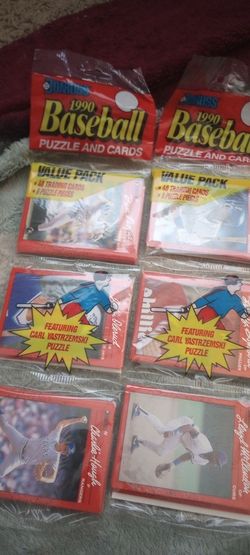 1990 Donruss Baseball Puzzle and Cards Value Packs