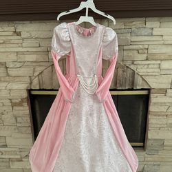 Girls Pink Princess Dress/Costume