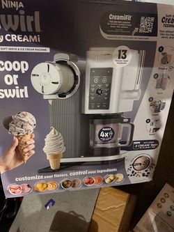 Ninja SWIRL SCOOP OR SWIRL BY CREAMi 13n1