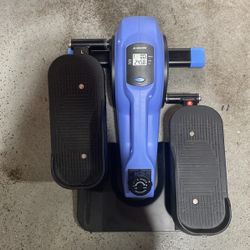 Blue Elliptical Foot Exerciser Machine