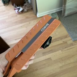 COWVIE Foldable Car Door Step Stand Pedal - Access to Vehicle's Top Roof Both Feet Stand Pedal Ladder for Most SUV Truck Jeep Orange