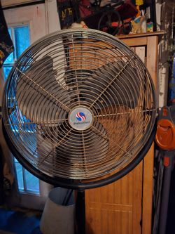 Working pro standard tall shop fan