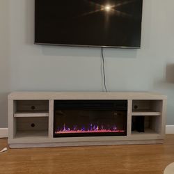 Electric Fireplace Tv Stand 