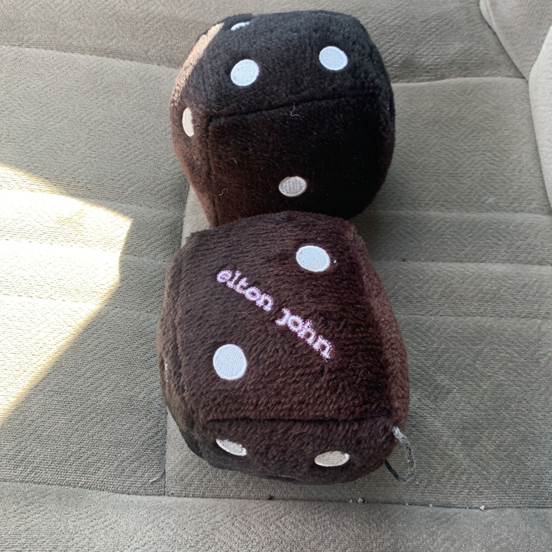 Elton John fuzzy Dice