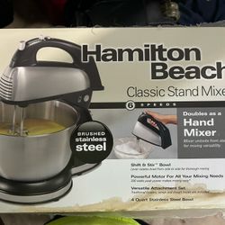 Hamilton Beach Hand/Stand Mixer 4qt