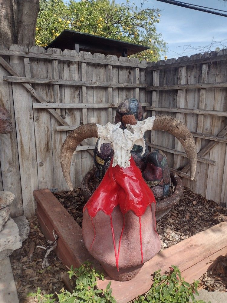 "Toro de Sangre" Southwest Sculpture 