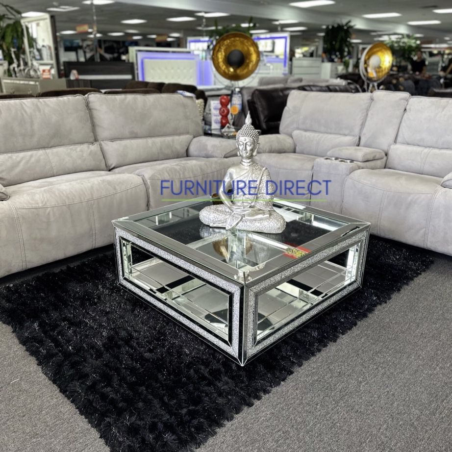 Gorgeous Gray Sofa And Loveseat, Set Features, Powerhead, And Foot Reclining