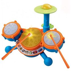 New - VTech KidiBeats Kids Drum Set - Smart Learning Set Musical Instrument Easter basket Jumper
